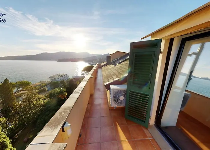 펜션 Welcome Riviera - Attico San Faustino 165 Mq Piu 110 Mq Di Terrazza- In 700 ,vista Mare Strepitosa-100 M Dalla Spiaggia-parking Esclusivo 라팔로