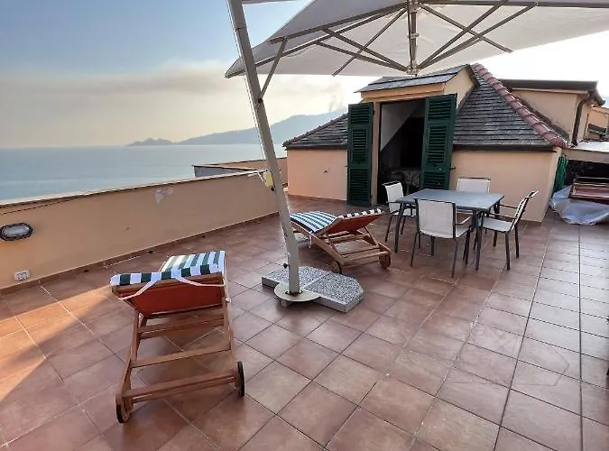 Attico San Faustino: Beachfront With Panoramic Sea Views